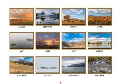 2022 Southern Gold A3 Fine Art Photo Calendar - Image 3